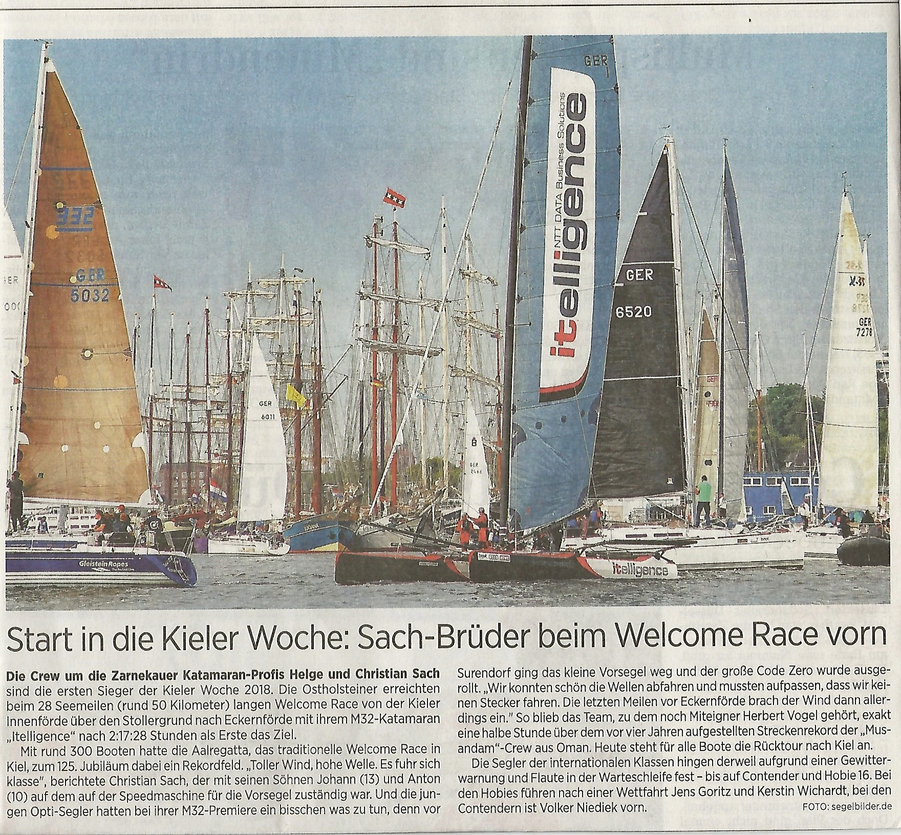 Kieler Woche Welcome Race